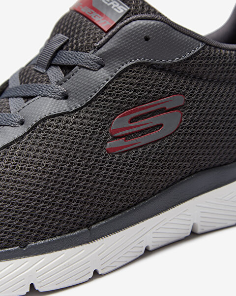 Skechers Flex Advantage 3.0 Erkek Gri Spor Ayakkab S232073 CCRD
